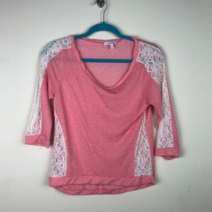 Delia’s 3 Quarters Length Top